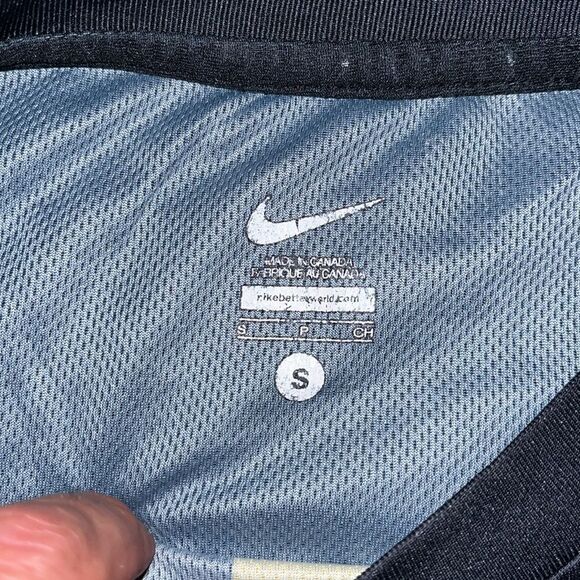 Charleston Battery Futbol Soccer Club USL Printed Jersey Black Gold -S adult - Picture 2 of 5